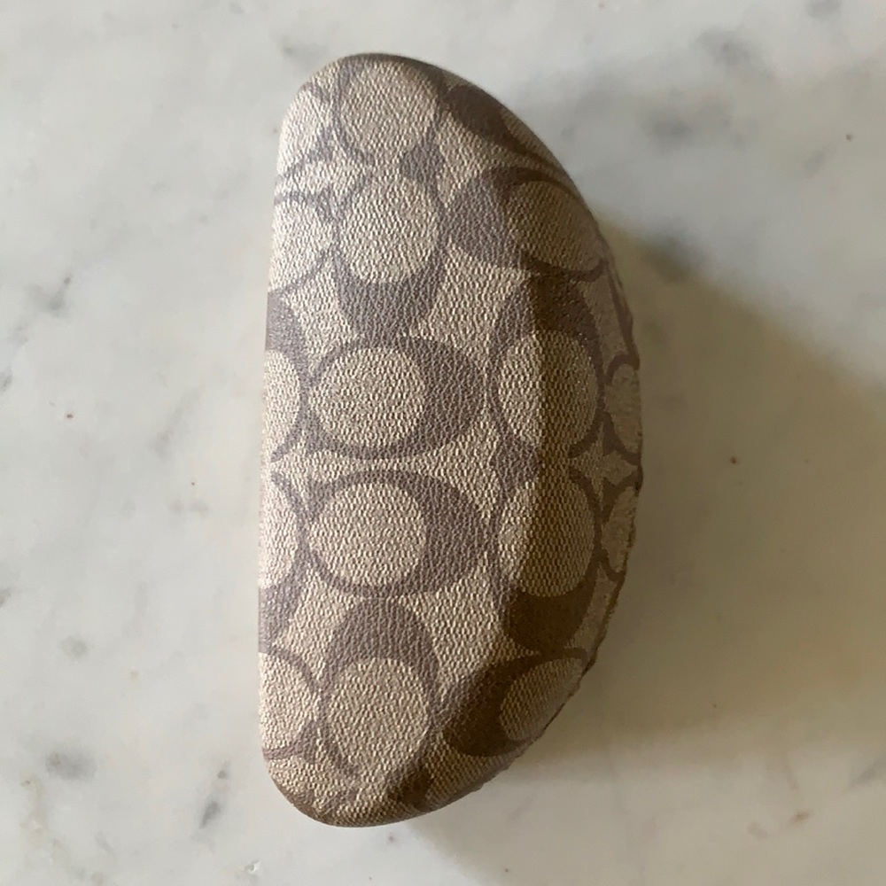 Coach glasses case